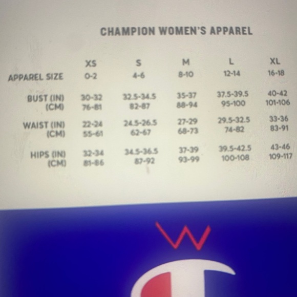 CLOSET CLOSING! ALL BUNDLES NEGOTIABLE! Champion jacket long sleeve coat w tank - Picture 14 of 14